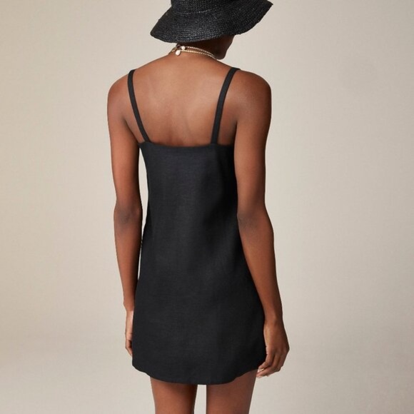SOLD ☀️NWT J.Crew Claudia Dress in Linen - Picture 4 of 5